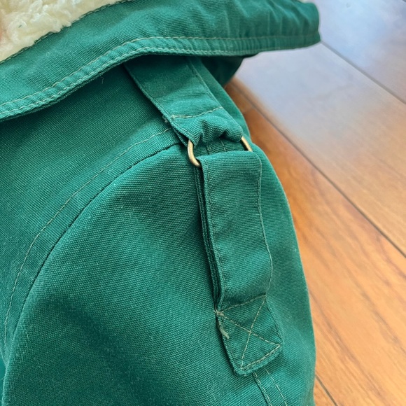 Amazing vintage Green Sherpa-Lined Jacket. Made in Canada - Picture 8 of 15